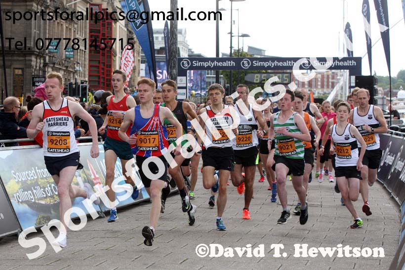 Simplyhealth Great North Run 5k. Photo: David T. Hewitson/Sports for All Pics